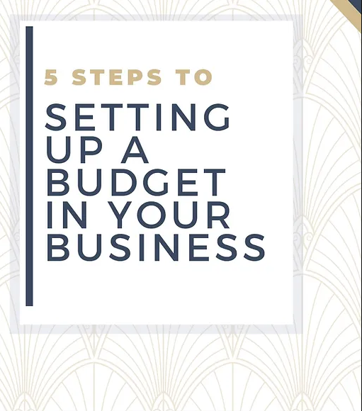 5 Steps To Setting Up a Budget In Your Business